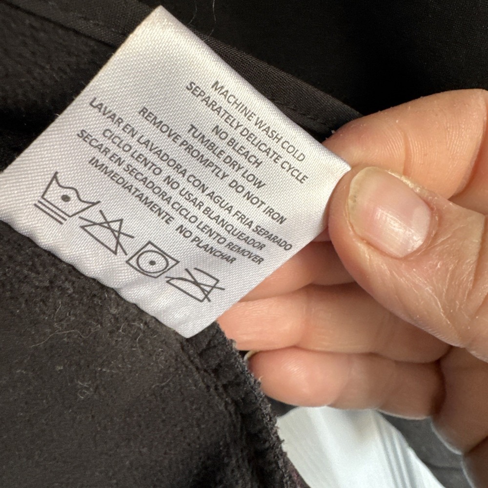 Roper Softshell Jacket Black Gray‎ Full Zip Pocke… - image 6